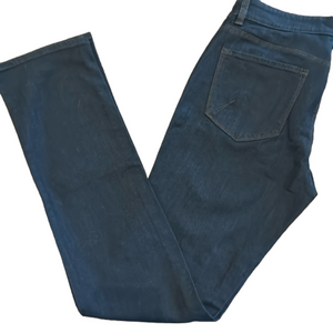 Ann Taylor Modern Fit Slim Leg Dark Blue Denim Jeans NWT